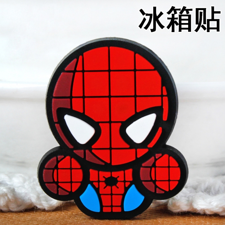 SpidermanSoft rubber material refrigerator decoration magnet magnetic sticker 3-5 cm  price for 10 pcs