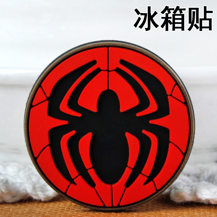 SpidermanSoft rubber material refrigerator decoration magnet magnetic sticker 3-5 cm  price for 10 pcs