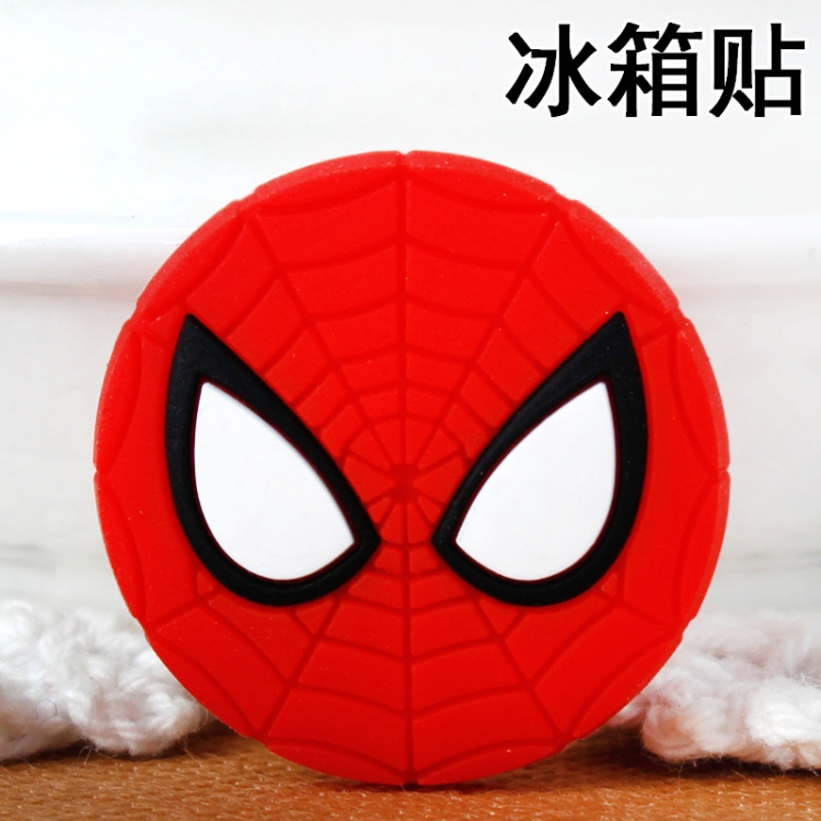 SpidermanSoft rubber material refrigerator decoration magnet magnetic sticker 3-5 cm  price for 10 pcs