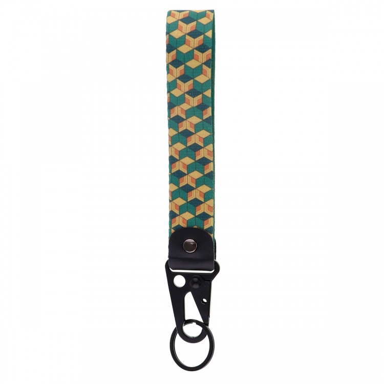 Demon Slayer Kimets Eagle beak keychain bag hanging piece leather rope hanging rope 9x2.5cm 30G price for 5 pcs HX8670