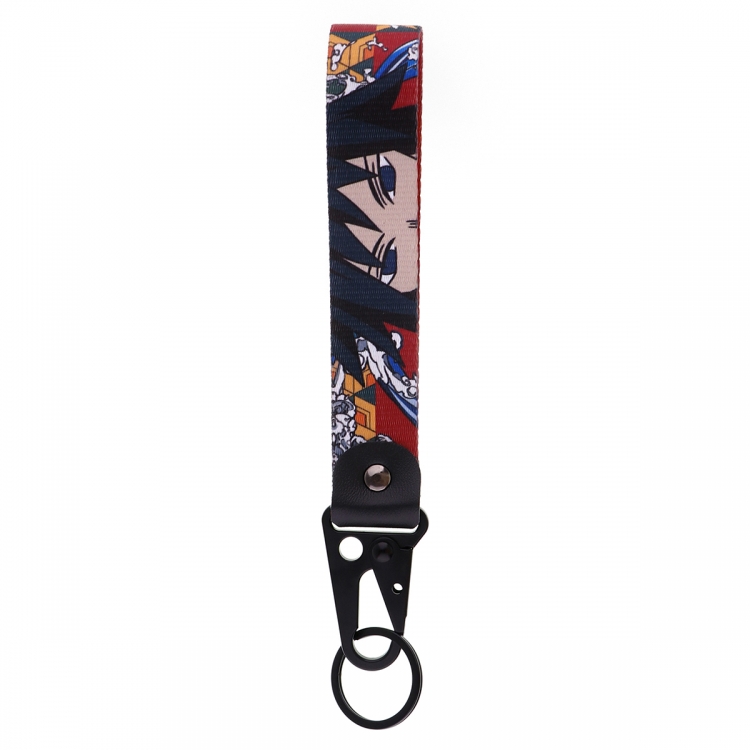 Demon Slayer Kimets Eagle beak keychain bag hanging piece leather rope hanging rope 9x2.5cm 30G price for 5 pcs HX8666