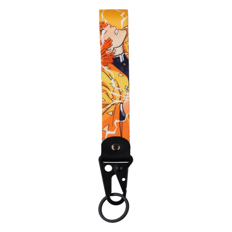 Demon Slayer Kimets Eagle beak keychain bag hanging piece leather rope hanging rope 9x2.5cm 30G price for 5 pcs HX16015