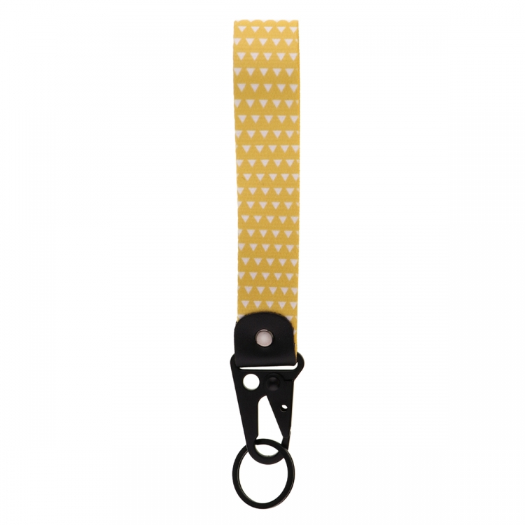 Demon Slayer Kimets Eagle beak keychain bag hanging piece leather rope hanging rope 9x2.5cm 30G price for 5 pcs HX8669