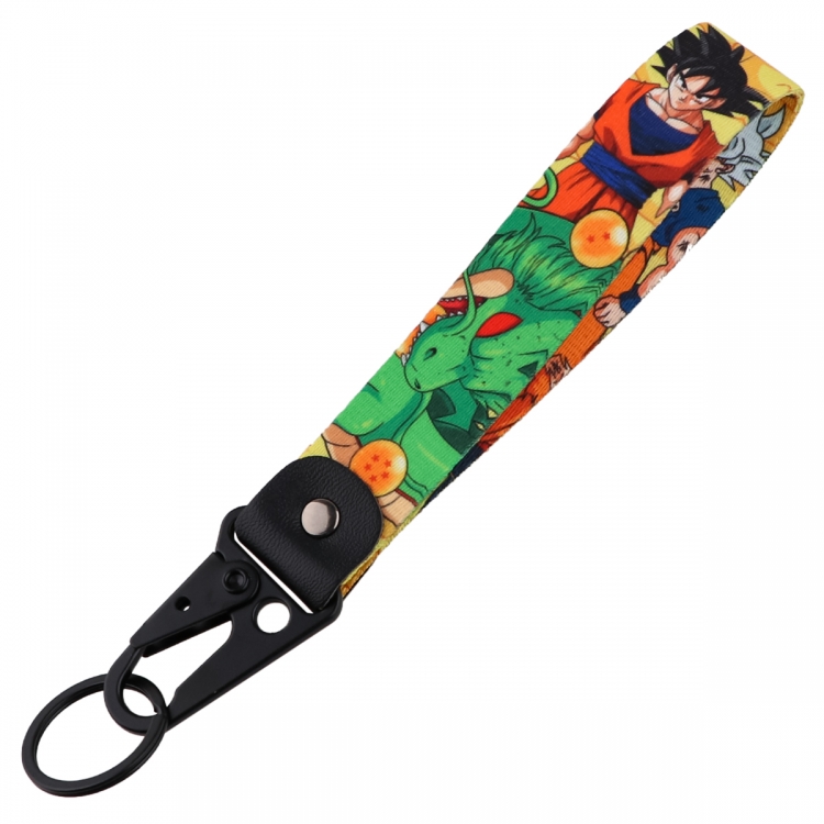 DRAGON BALL Eagle Mouth Keychain Bag Hanging Piece Leather Rope Thickened Hanging Rope 9x2.5cm 30G price for 5 pcs HX906