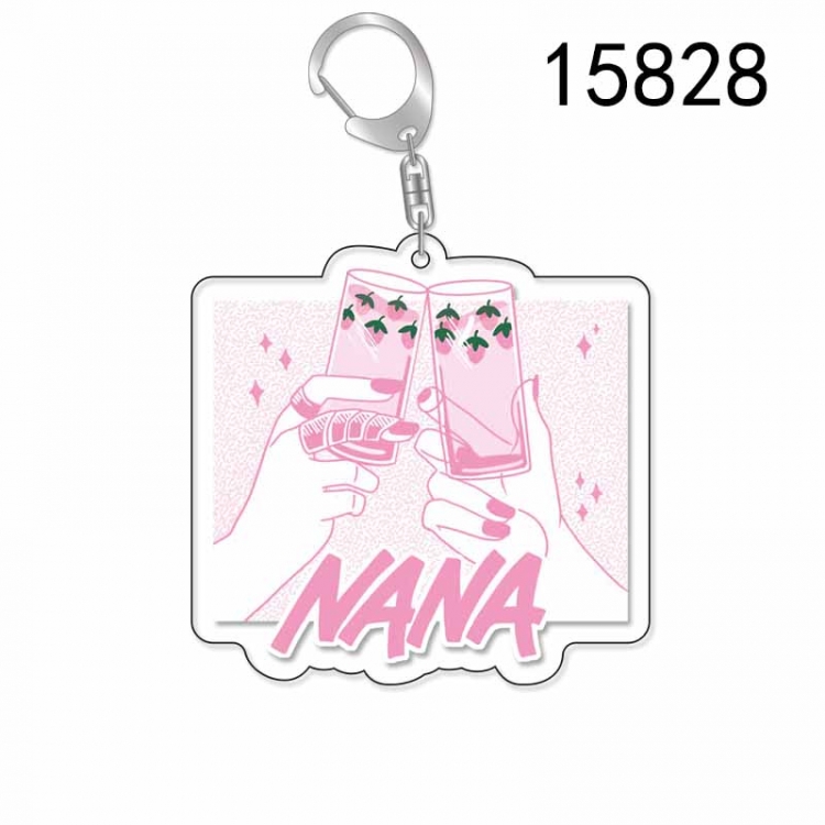  NANA Anime Acrylic Keychain Charm price for 5 pcs