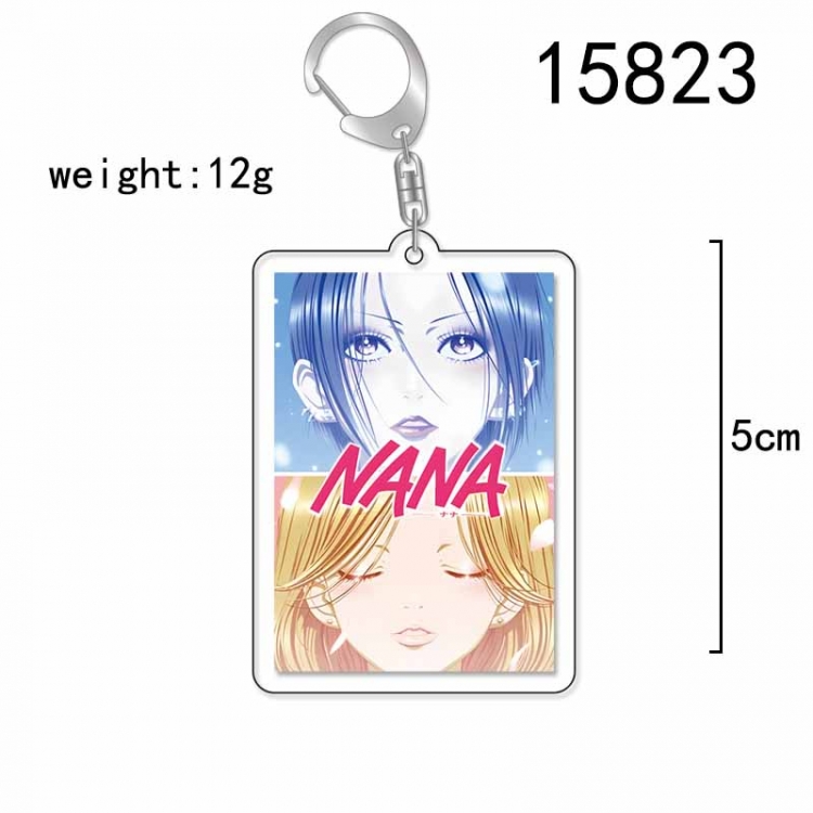  NANA Anime Acrylic Keychain Charm price for 5 pcs
