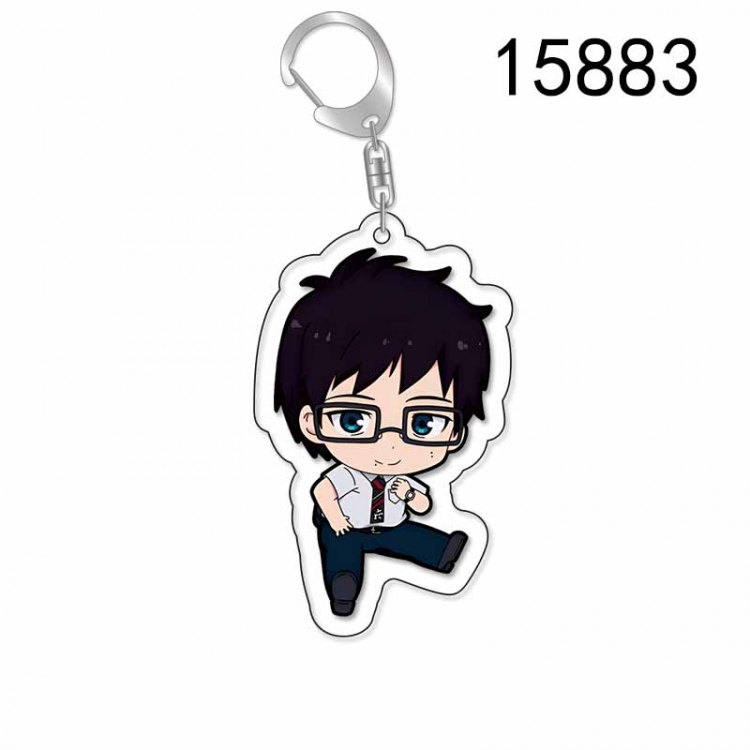 Ao no Exorcist Anime Acrylic Keychain Charm price for 5 pcs