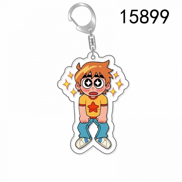 Scott Pilgrim vs. the World Anime Acrylic Keychain Charm price for 5 pcs