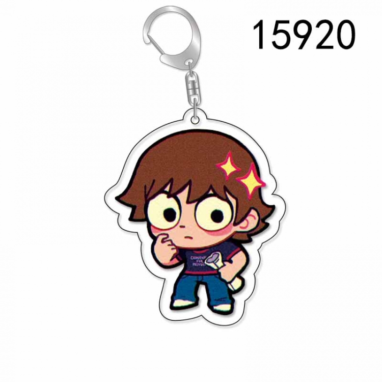 Scott Pilgrim vs. the World Anime Acrylic Keychain Charm price for 5 pcs