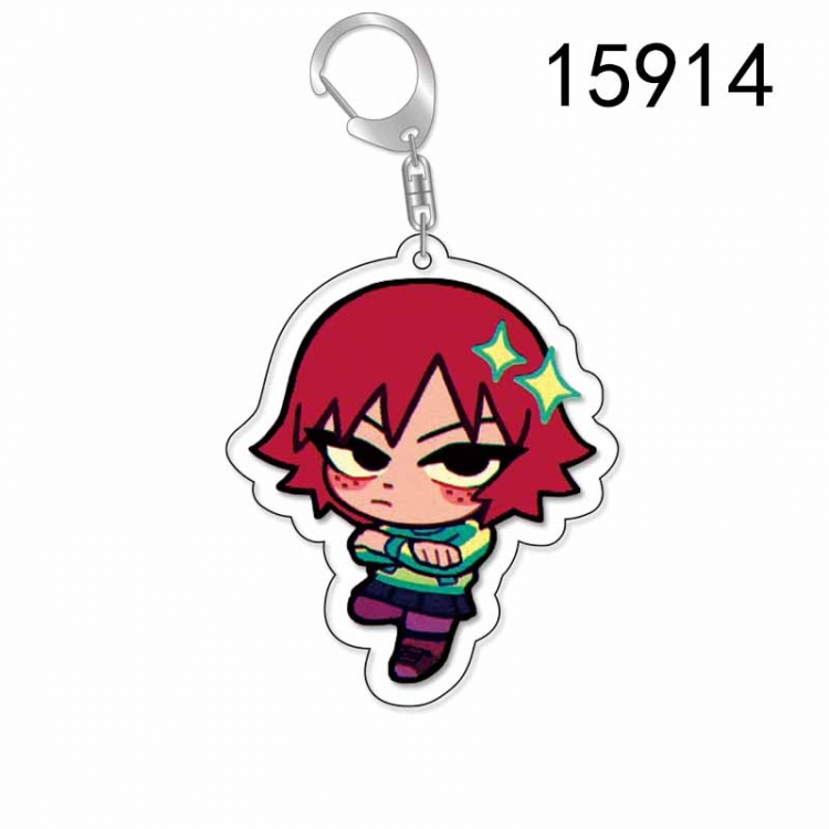 Scott Pilgrim vs. the World Anime Acrylic Keychain Charm price for 5 pcs