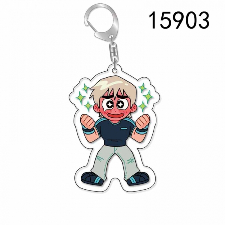 Scott Pilgrim vs. the World Anime Acrylic Keychain Charm price for 5 pcs