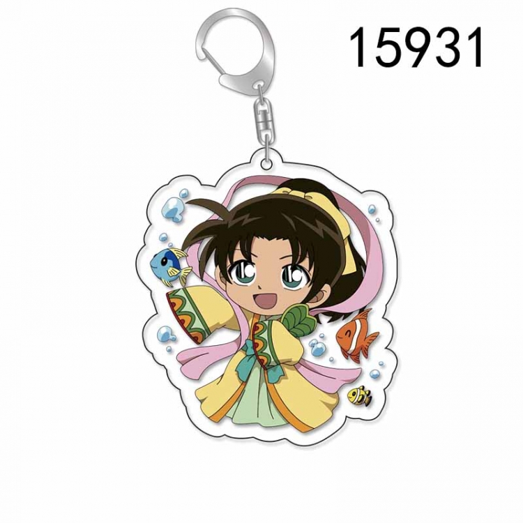 Detective conan Anime Acrylic Keychain Charm price for 5 pcs