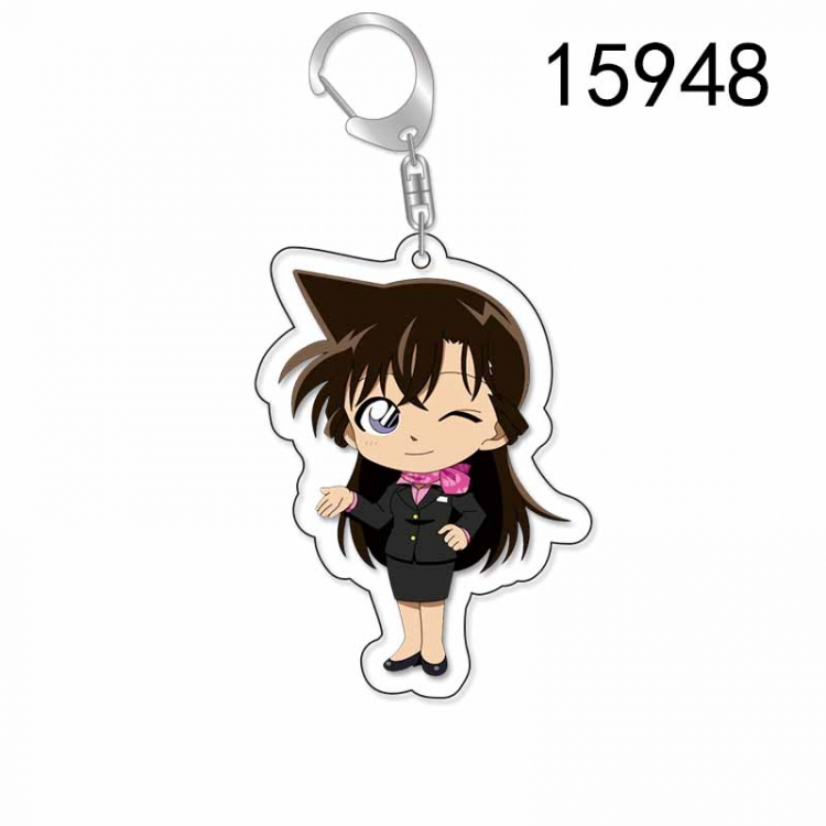 Detective conan Anime Acrylic Keychain Charm price for 5 pcs