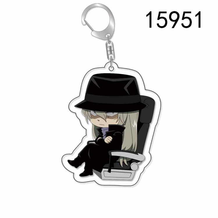 Detective conan Anime Acrylic Keychain Charm price for 5 pcs