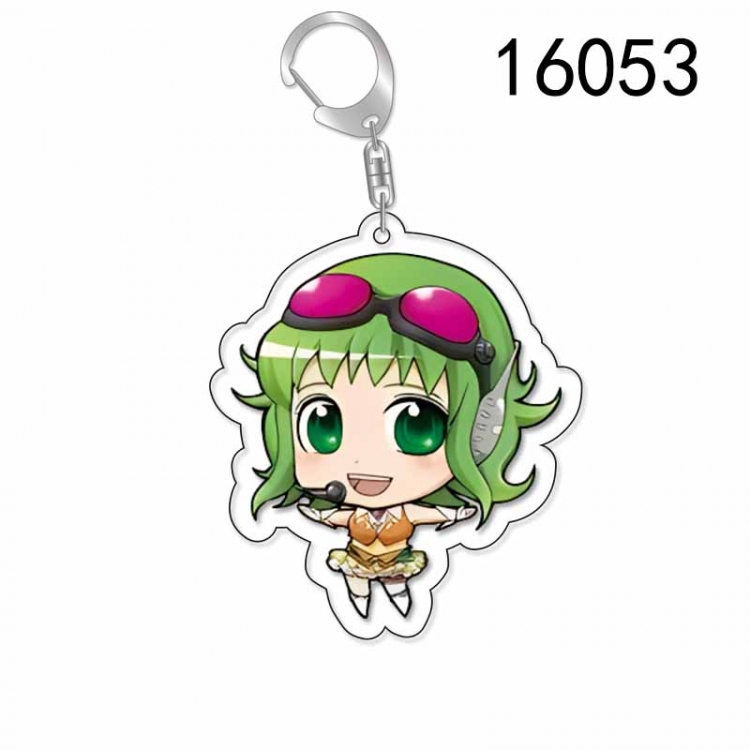 Hatsune Miku Anime Acrylic Keychain Charm price for 5 pcs 16053