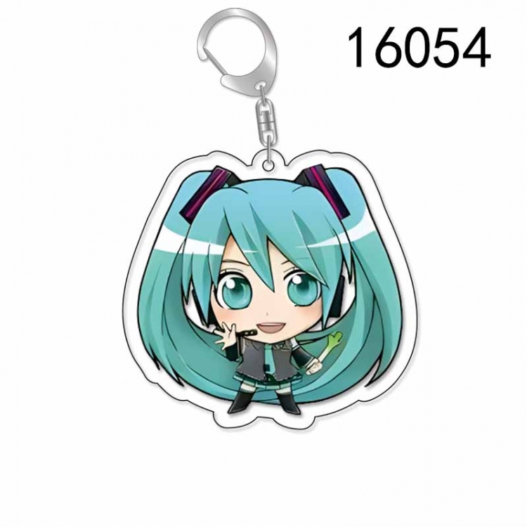 Hatsune Miku Anime Acrylic Keychain Charm price for 5 pcs 16054