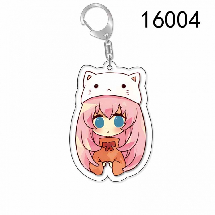 Hatsune Miku Anime Acrylic Keychain Charm price for 5 pcs 16004