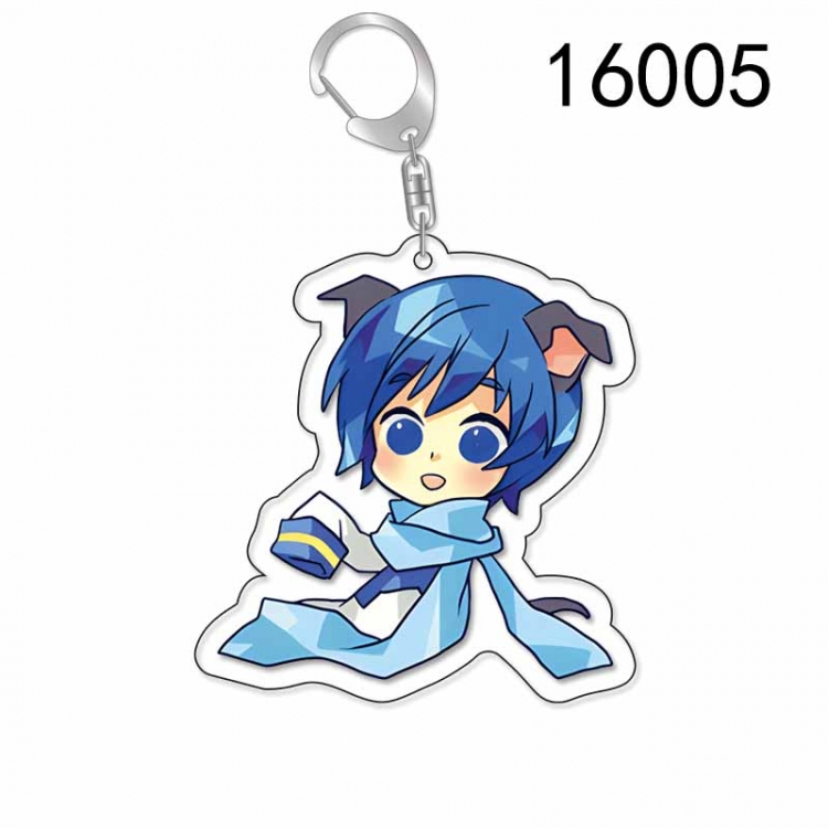 Hatsune Miku Anime Acrylic Keychain Charm price for 5 pcs 16005