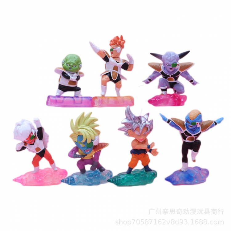 DRAGON BALL Bagged Figure Decoration Model 7.5-10cm a set of 7