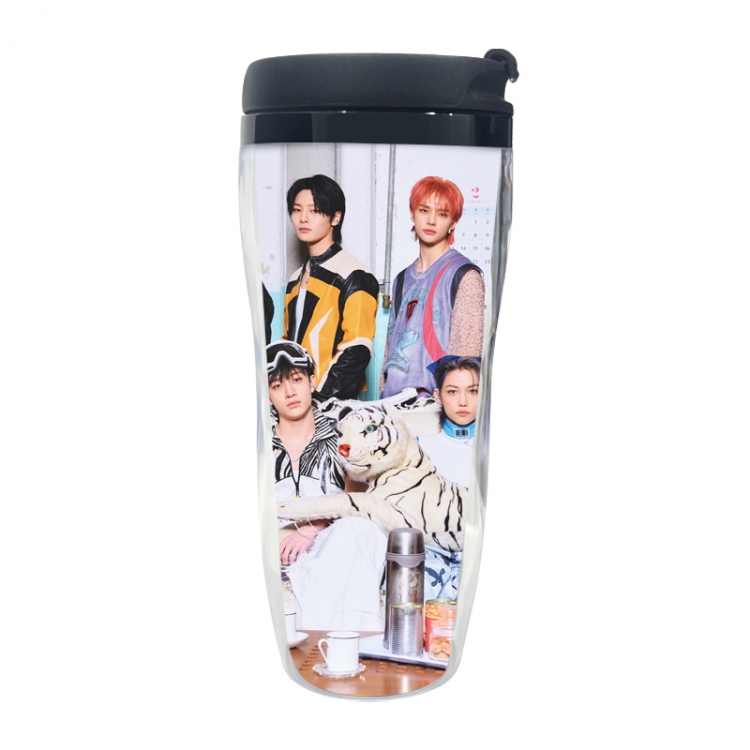 stray-kids Anime double-layer insulated water bottle and cup 350ML