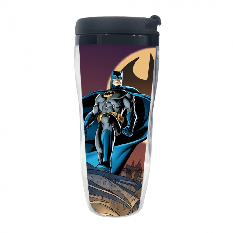 Batman Anime double-layer insulated water bottle and cup 350ML