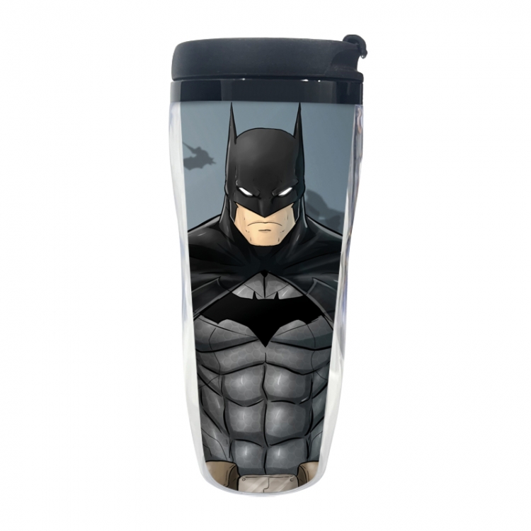 Batman Anime double-layer insulated water bottle and cup 350ML