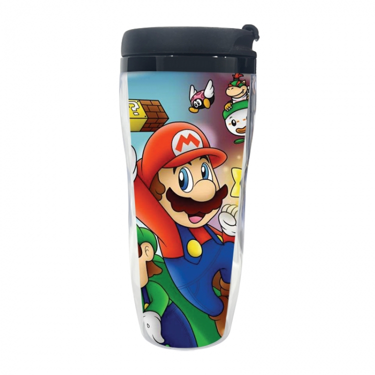  Super Mario Anime double-layer insulated water bottle and cup 350ML