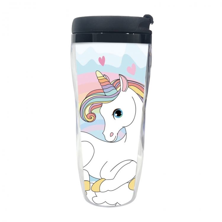 Unicorn Anime double-layer insulated water bottle and cup 350ML