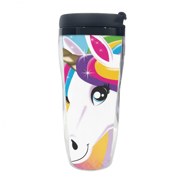 Unicorn Anime double-layer insulated water bottle and cup 350ML