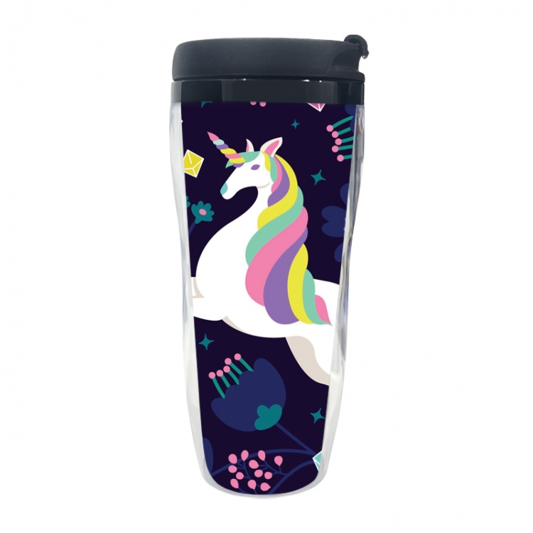 Unicorn Anime double-layer insulated water bottle and cup 350ML