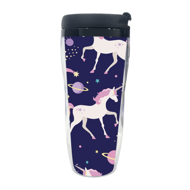 Unicorn Anime double-layer insulated water bottle and cup 350ML