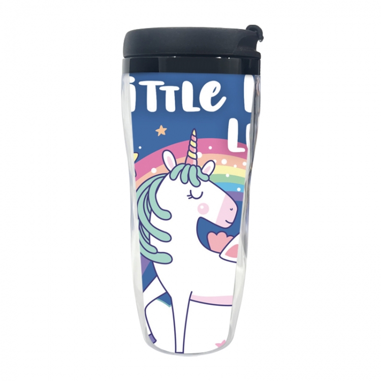 Unicorn Anime double-layer insulated water bottle and cup 350ML