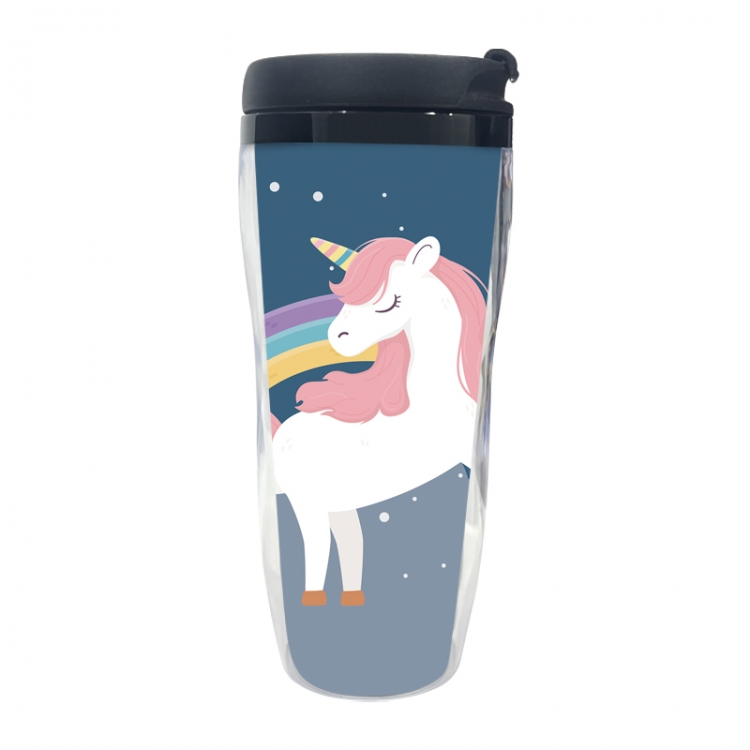 Unicorn Anime double-layer insulated water bottle and cup 350ML