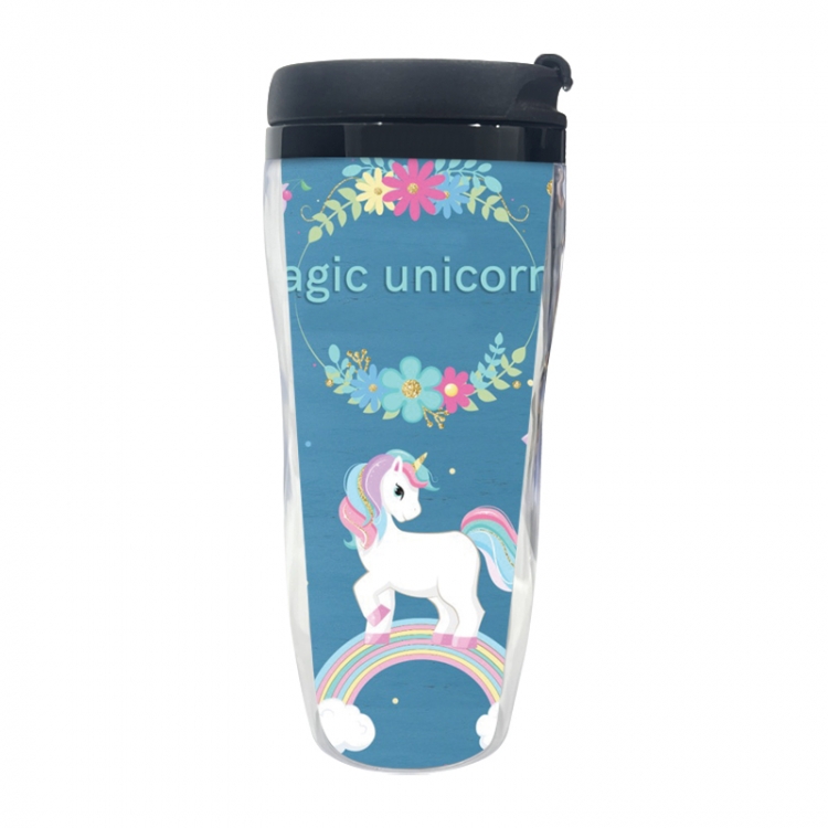 Unicorn Anime double-layer insulated water bottle and cup 350ML