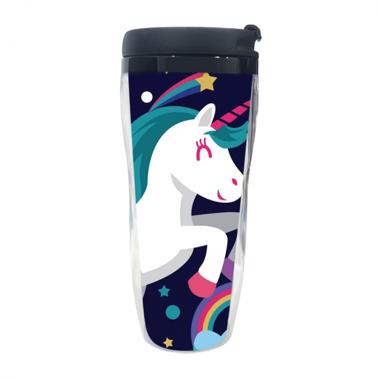 Unicorn Anime double-layer insulated water bottle and cup 350ML