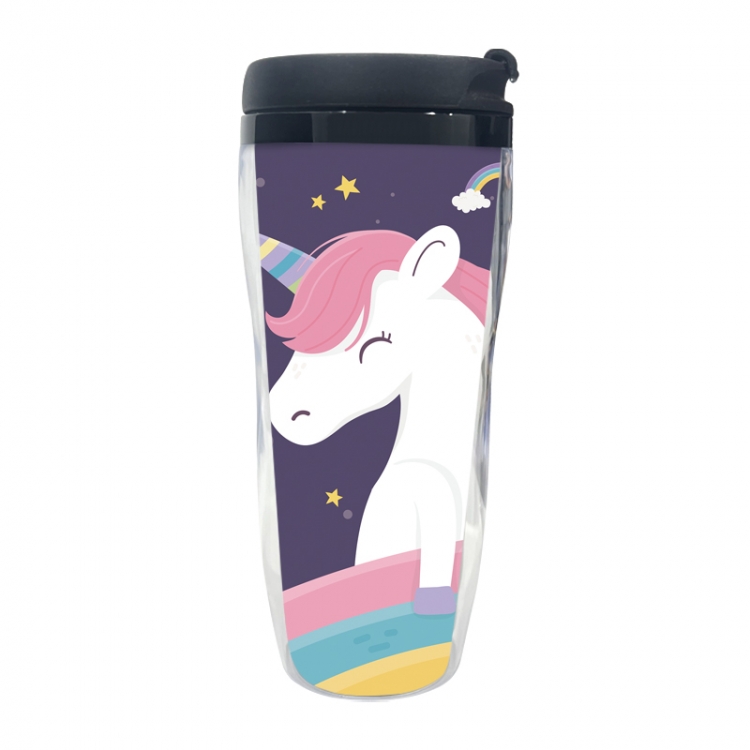 Unicorn Anime double-layer insulated water bottle and cup 350ML