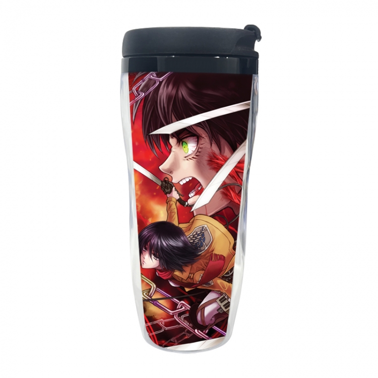 Shingeki no Kyojin Anime double-layer insulated water bottle and cup 350ML