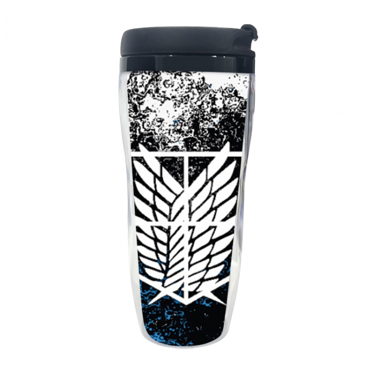 Shingeki no Kyojin Anime double-layer insulated water bottle and cup 350ML