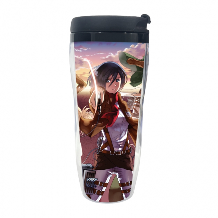 Shingeki no Kyojin Anime double-layer insulated water bottle and cup 350ML