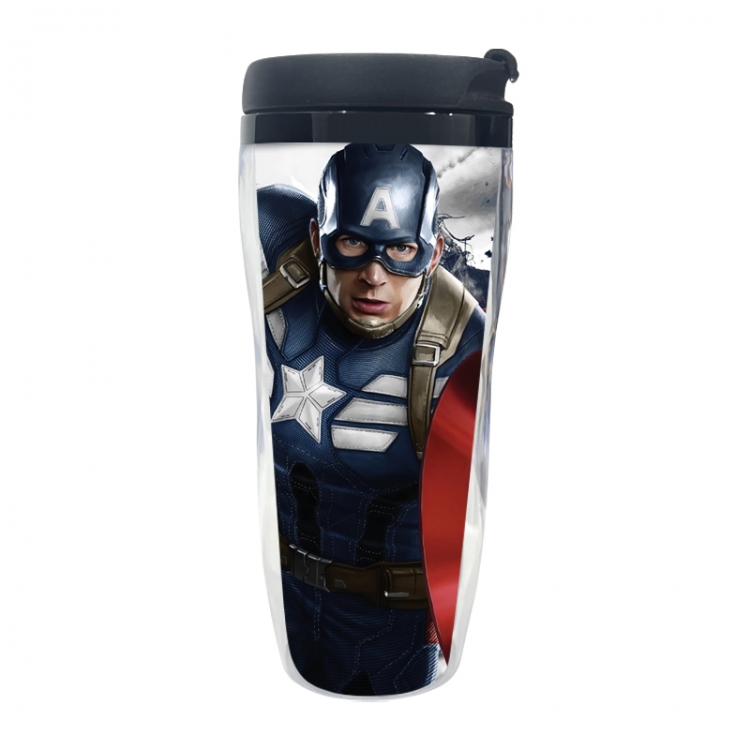 Captain Anime double-layer insulated water bottle and cup 350ML