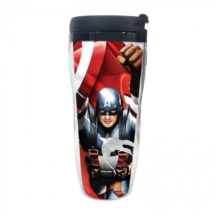 Captain Anime double-layer insulated water bottle and cup 350ML