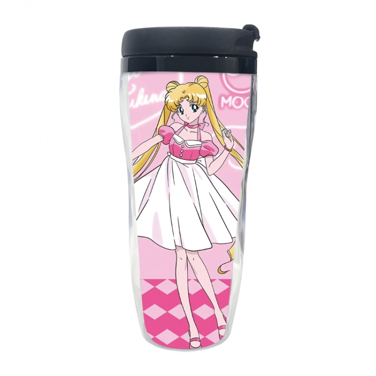 sailormoon Anime double-layer insulated water bottle and cup 350ML