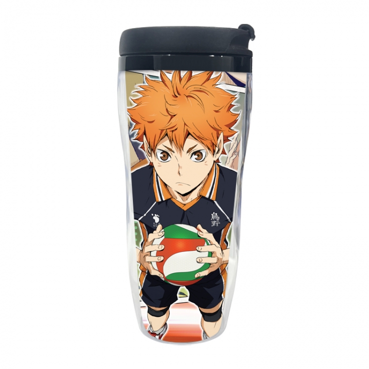 Haikyuu!! Anime double-layer insulated water bottle and cup 350ML
