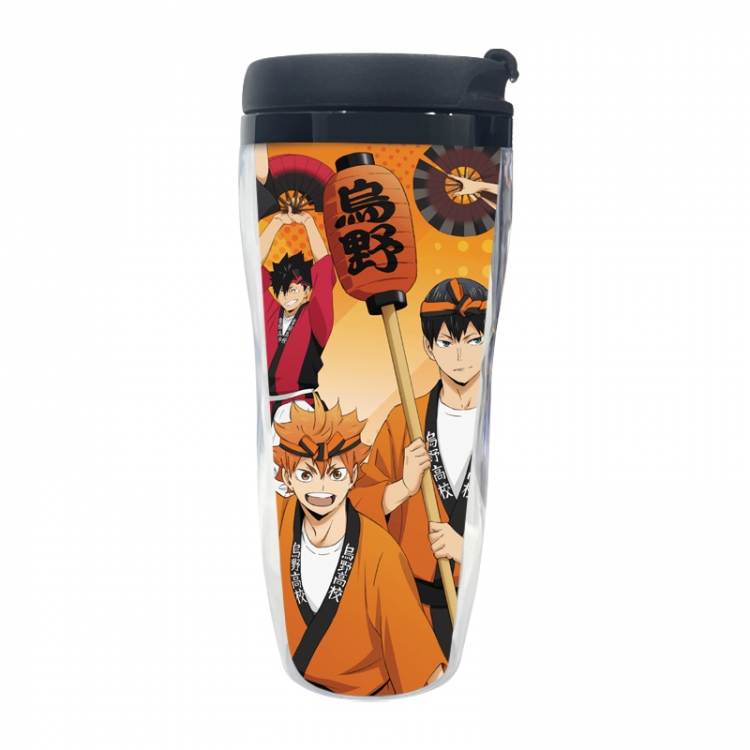 Haikyuu!! Anime double-layer insulated water bottle and cup 350ML