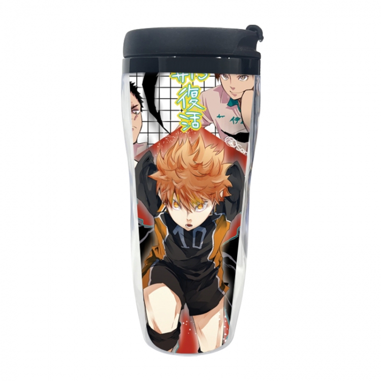 Haikyuu!! Anime double-layer insulated water bottle and cup 350ML