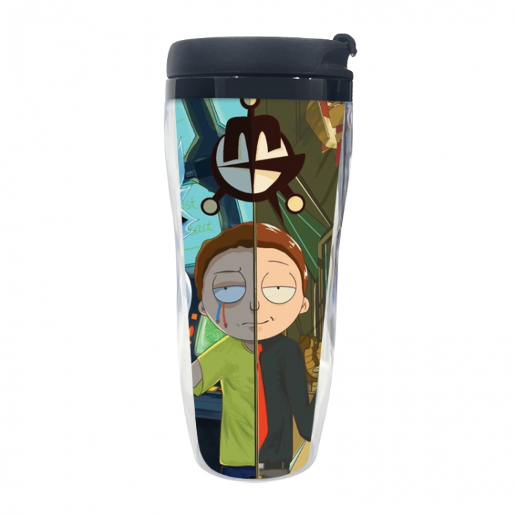 Rick and Morty Anime double-layer insulated water bottle and cup 350ML