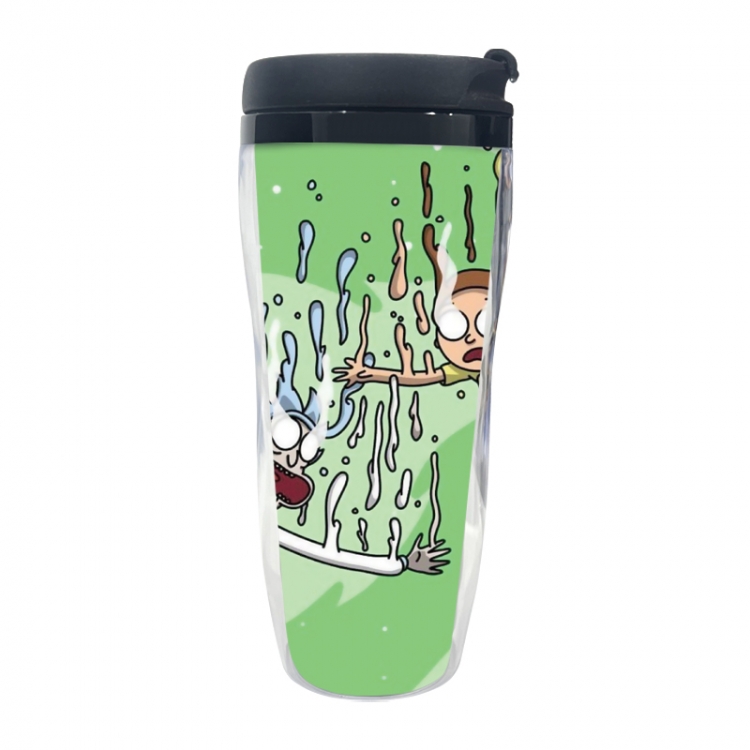 Rick and Morty Anime double-layer insulated water bottle and cup 350ML