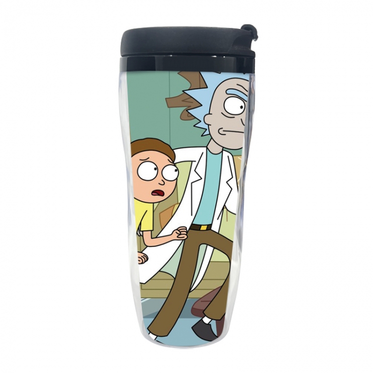 Rick and Morty Anime double-layer insulated water bottle and cup 350ML