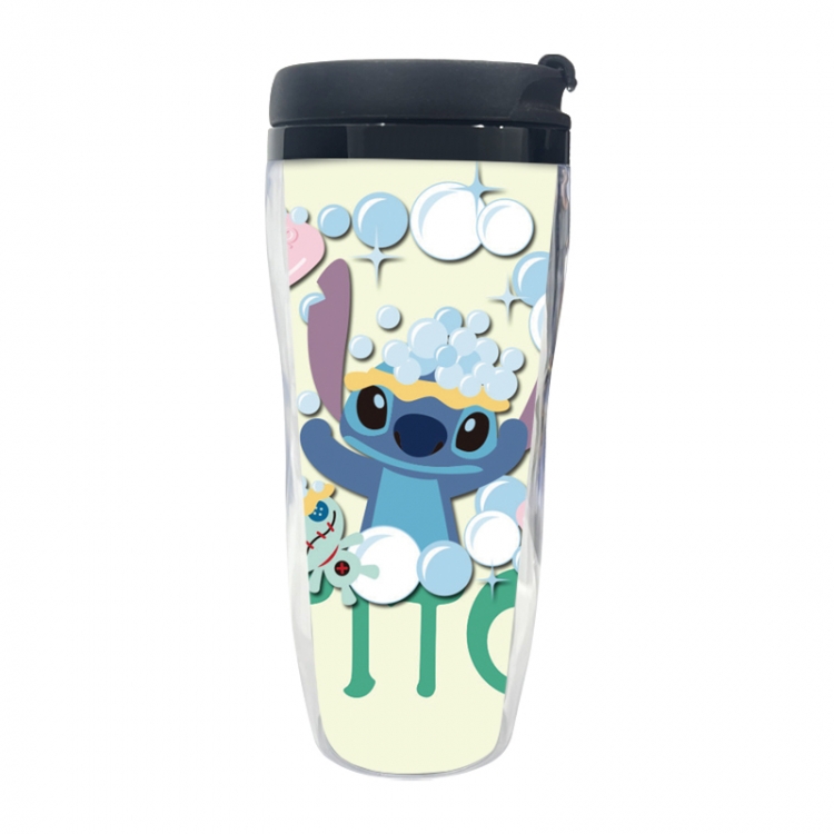 Lilo & Stitch Anime double-layer insulated water bottle and cup 350ML