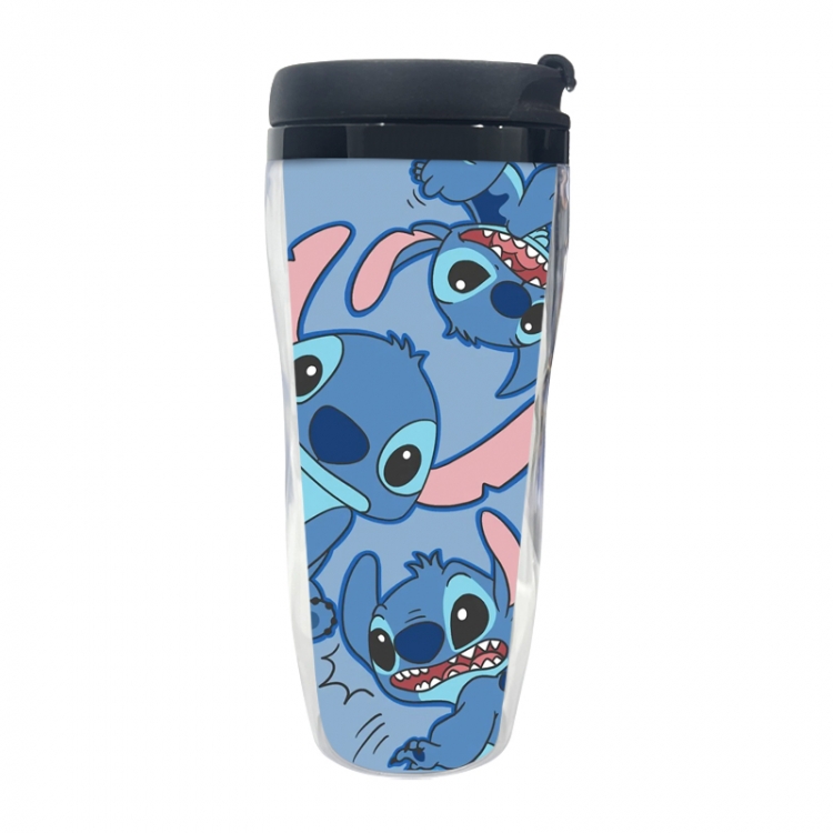 Lilo & Stitch Anime double-layer insulated water bottle and cup 350ML